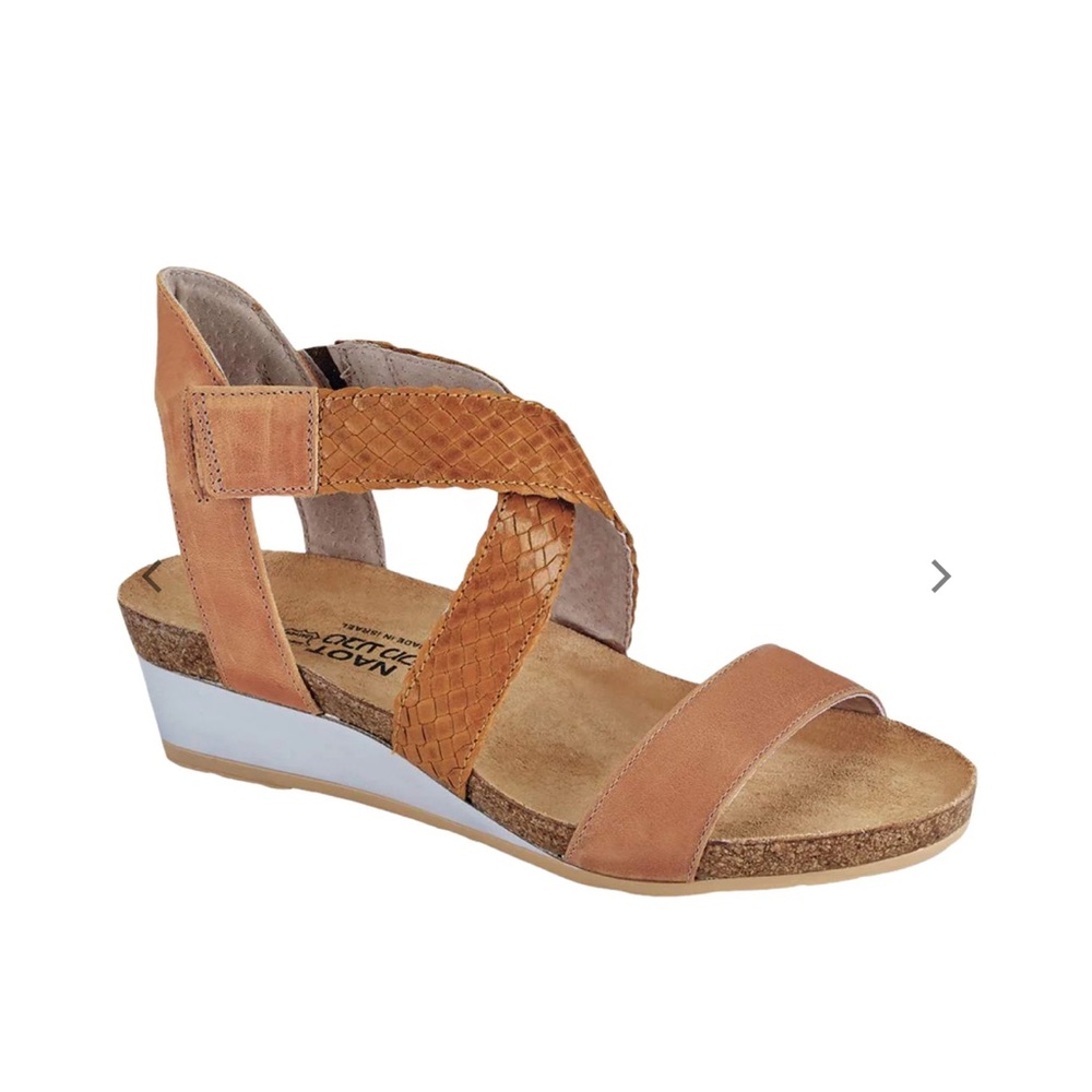 Naot Tan Wedge Sandals EU 41 / 9.5-10